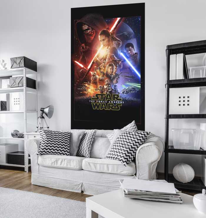 Panel Star Wars EP7 Official Movie Poster