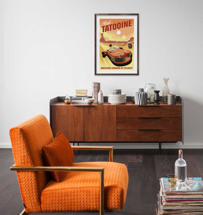 Poster Star Wars - Visit Tatooine!