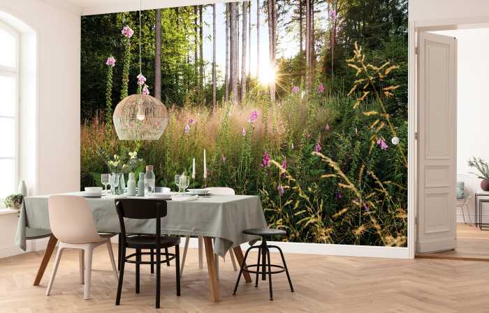 Digitaldrucktapete Summer Glade
