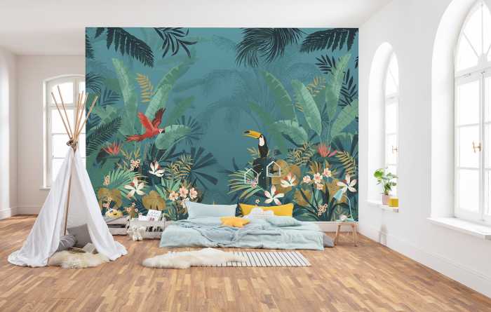 Vliestapete Enchanted Jungle