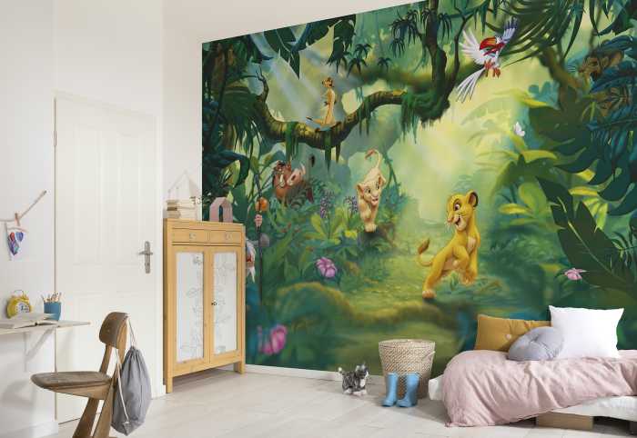 Fototapete Lion King Jungle