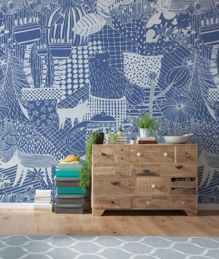 Standard Vlies Feline Mirage