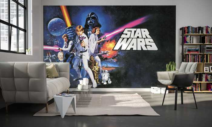 Digitaldrucktapete Star Wars Poster Classic 1