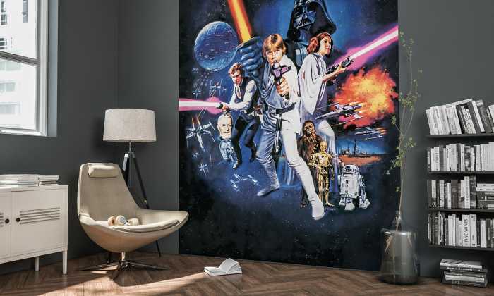 Digitaldrucktapete Star Wars Poster Classic 1