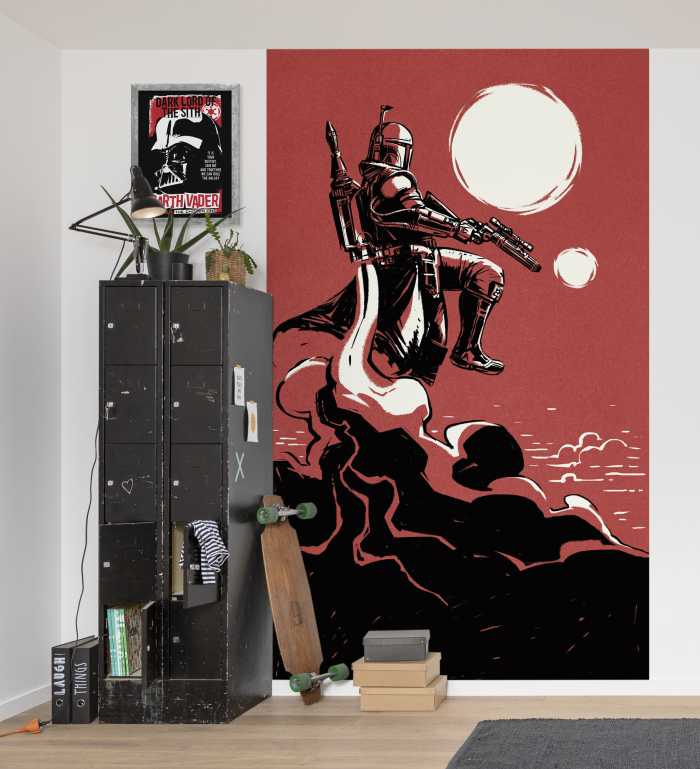 Digitaldrucktapete Star Wars Boba Fett The Bounty Hunter