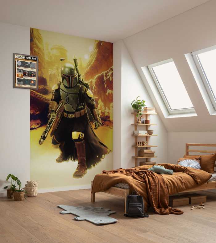 Digitaldrucktapete Star Wars Boba Fett Sneaking Up