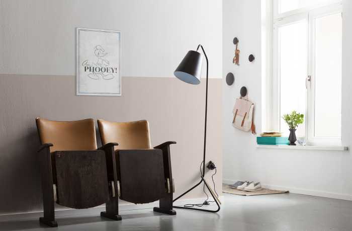 Vlies Bild auf Keilrahmen/ Echtholzrahmen Donald Duck Phooey!