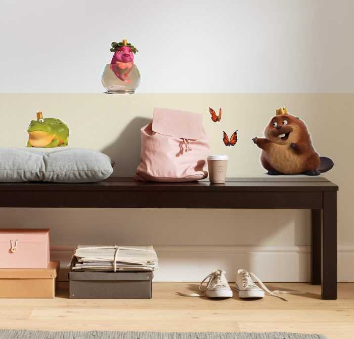 Wandsticker-Selbstklebefolie Disney Pixar Hoppers Queens and King