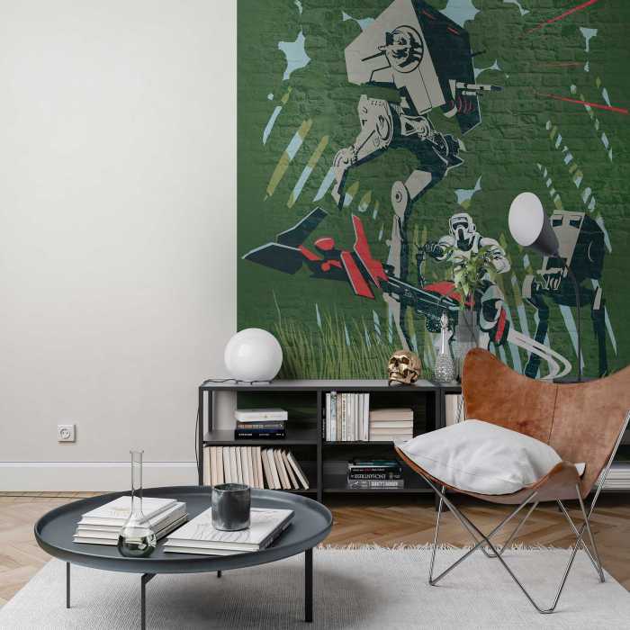 Digitaldrucktapete Star Wars Classic Concrete Endor