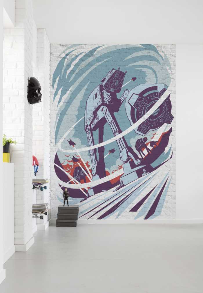 Digitaldrucktapete Star Wars Classic Concrete Hoth
