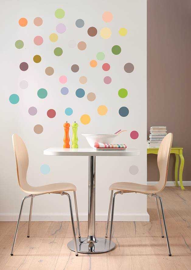Wandtattoo Dots