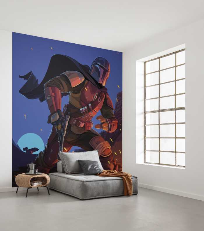 Digitaldrucktapete Star Wars The Mandalorian Big Ambush