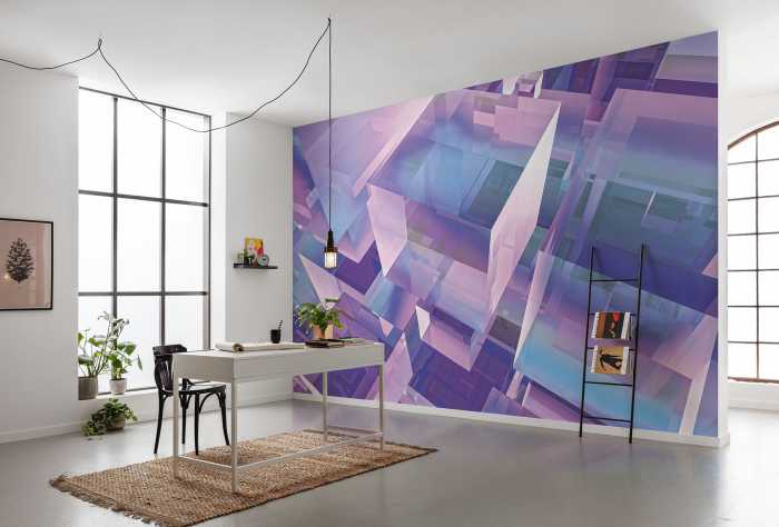 Digitaldrucktapete Holographicubical
