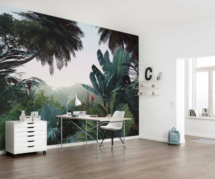 Digitaldrucktapete Jungle Morning