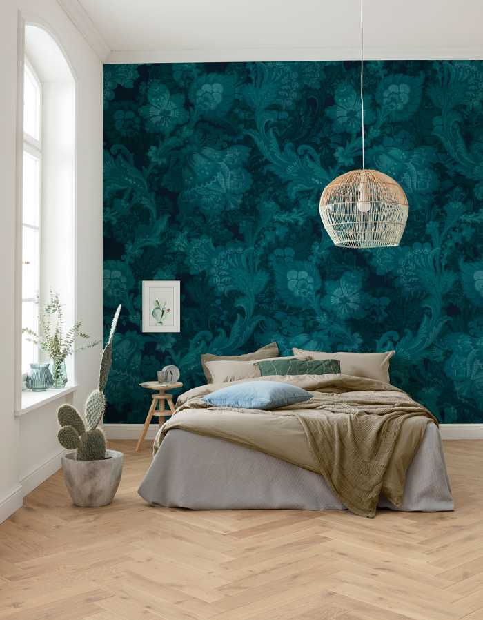Digitaldrucktapete Fleurs de Nuit