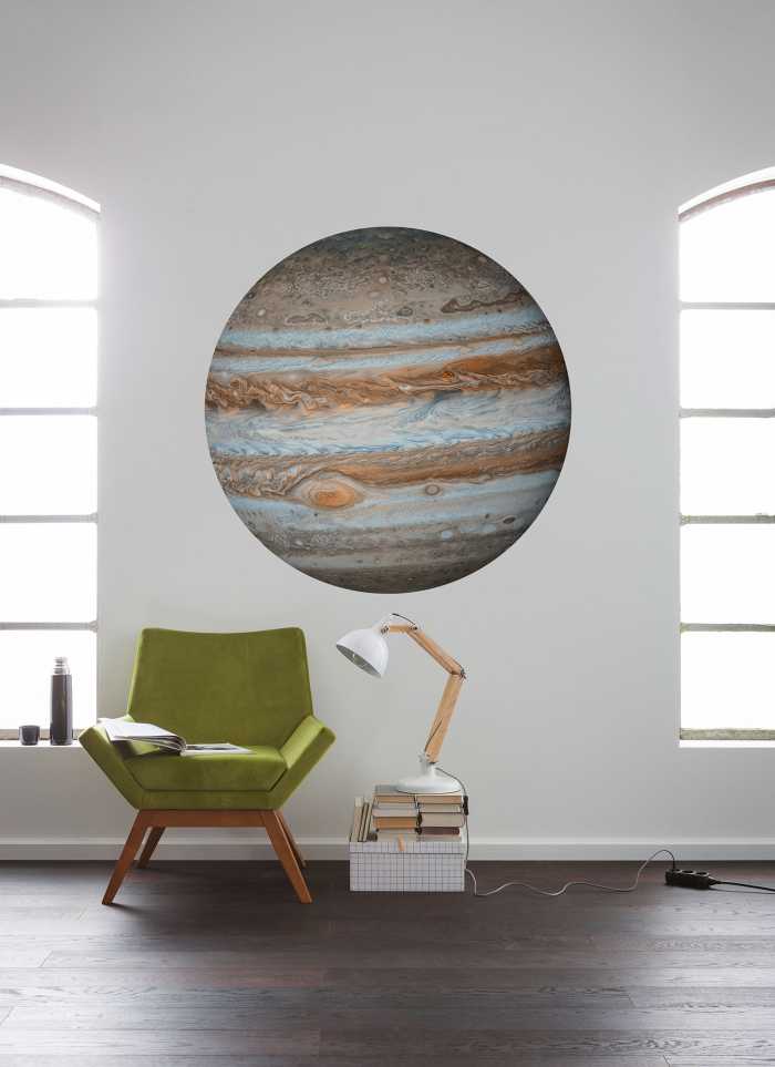 Runde Fototapete Jupiter
