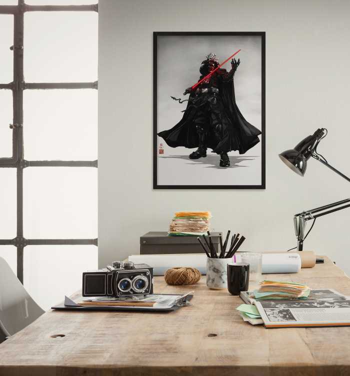 Poster Star Wars Vision Samurai Dark Lord