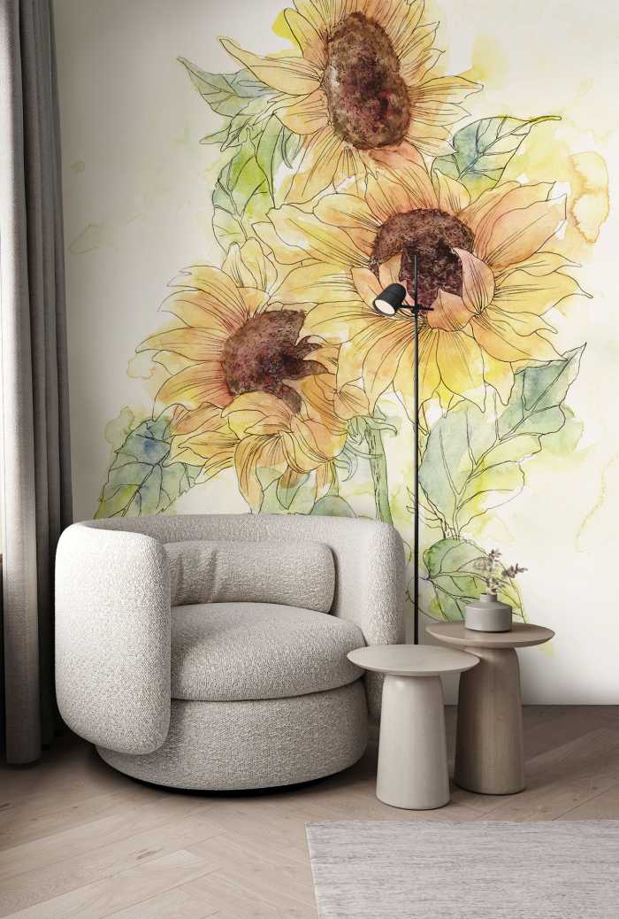 Digitaldrucktapete Girasol