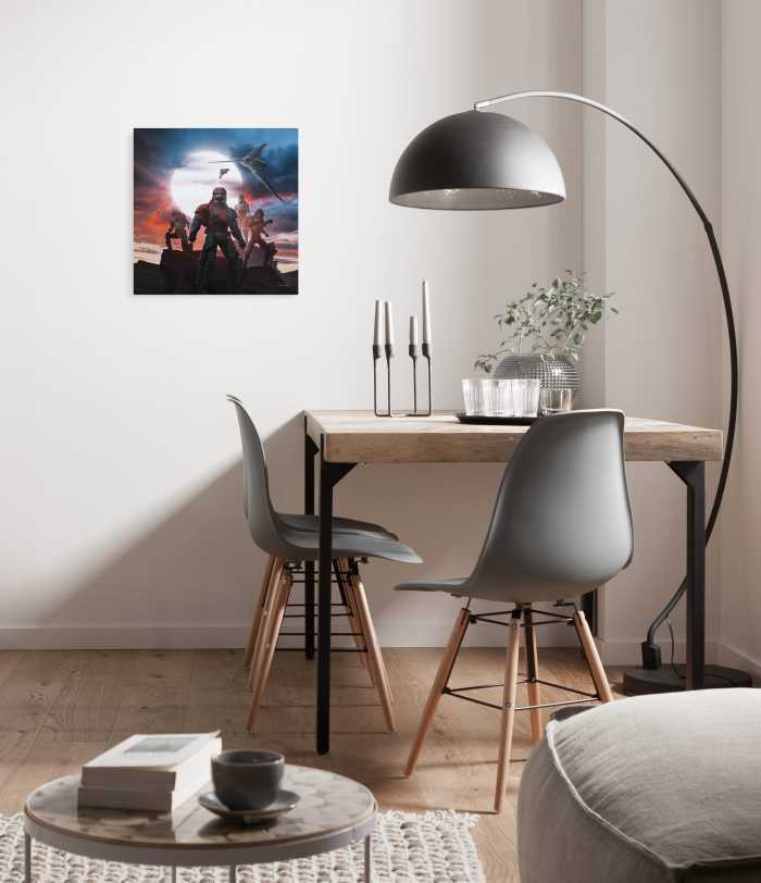 Vlies Bild auf Keilrahmen/ Echtholzrahmen Star Wars Bad Batch Strong Team