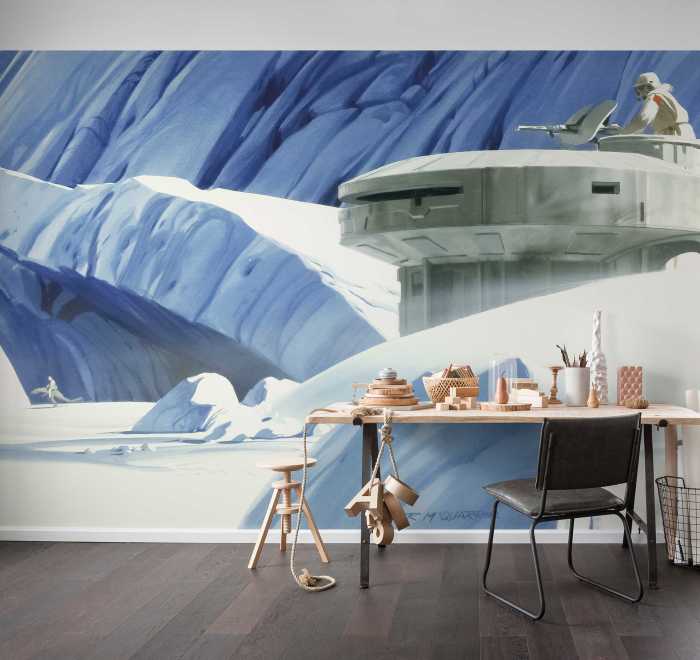 Digitaldrucktapete Star Wars Classic RMQ Hoth Echo Base