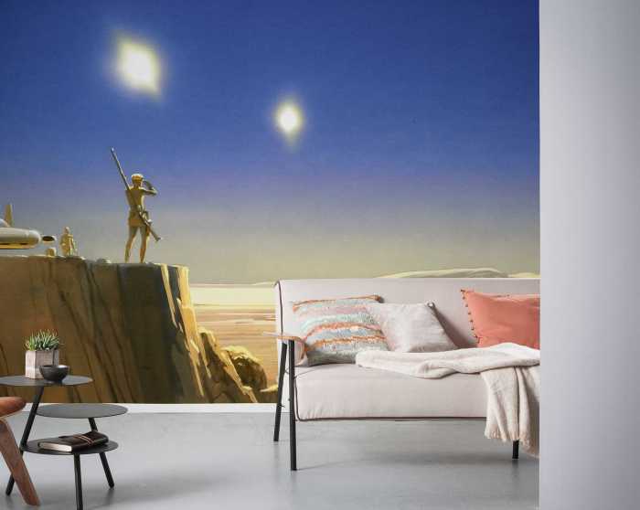 Digitaldrucktapete Star Wars Classic RMQ Mos Eisley Edge