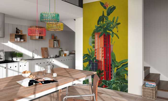 Digitaldrucktapete Plant House
