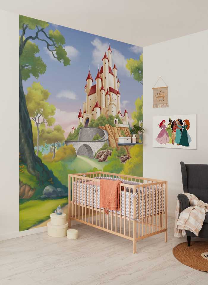 Digitaldrucktapete Disney Princess Snow White Castle