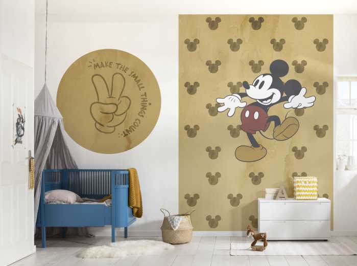 Digitaldrucktapete Mickey Tap dance
