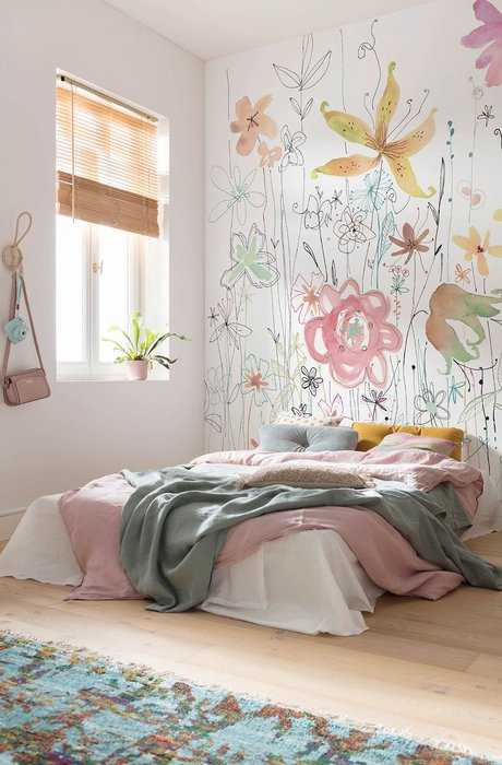 Standard Vlies Magie des Fleurs