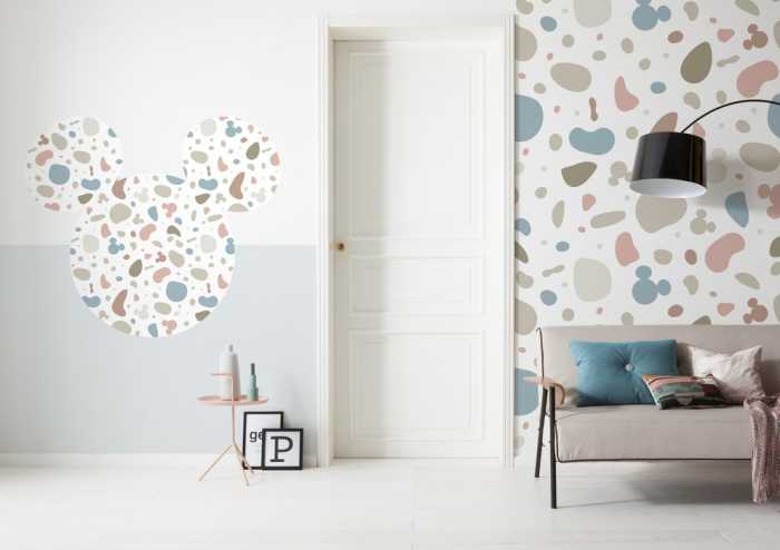  Mickey Head Terrazzo Bambino