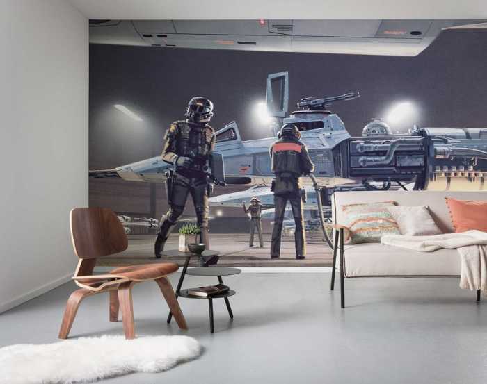 Standard Vlies Star Wars Classic RMQ Yavin Y-Wing