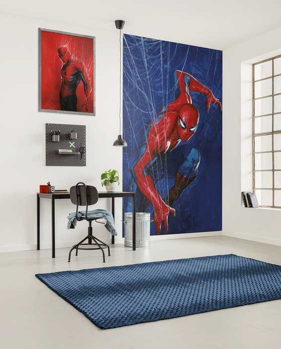 Standard Vlies Marvel Spider-Man Spider Web