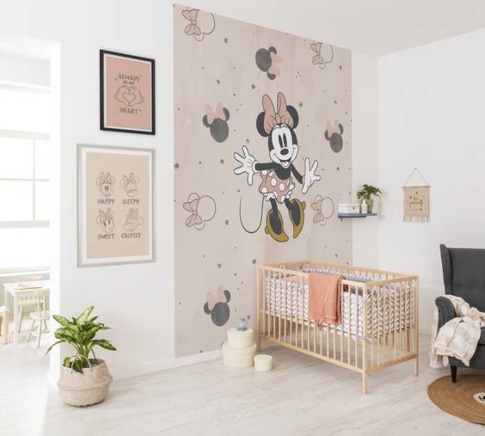 Standard Vlies Minnie Party Mouse