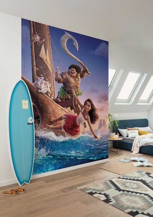 Standard Vlies Disney Moana 2 Feel The Ocean