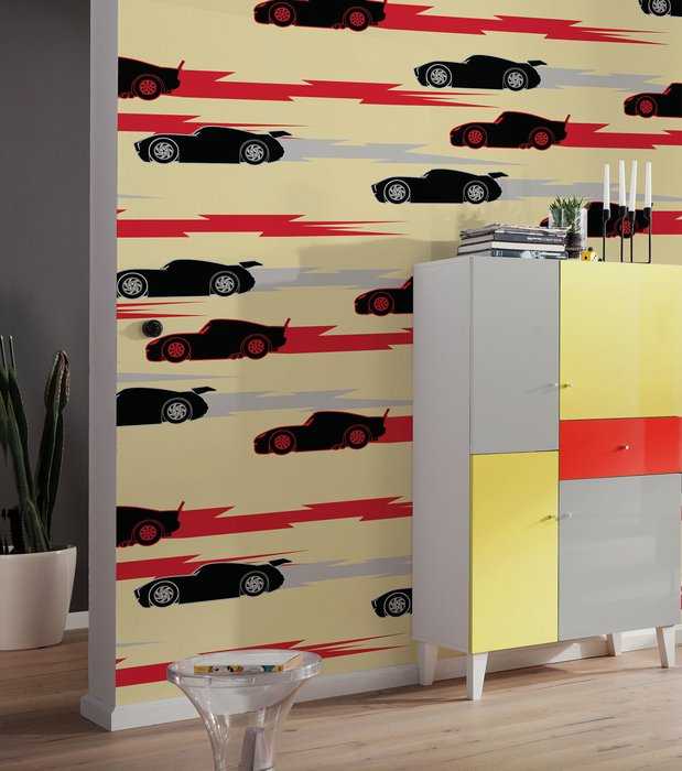 Standard Vlies Disney and Pixar Cars Pattern