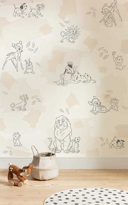 Standard Vlies Disney Animals