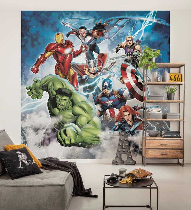 Standard Vlies Marvel Avengers Mighty Team
