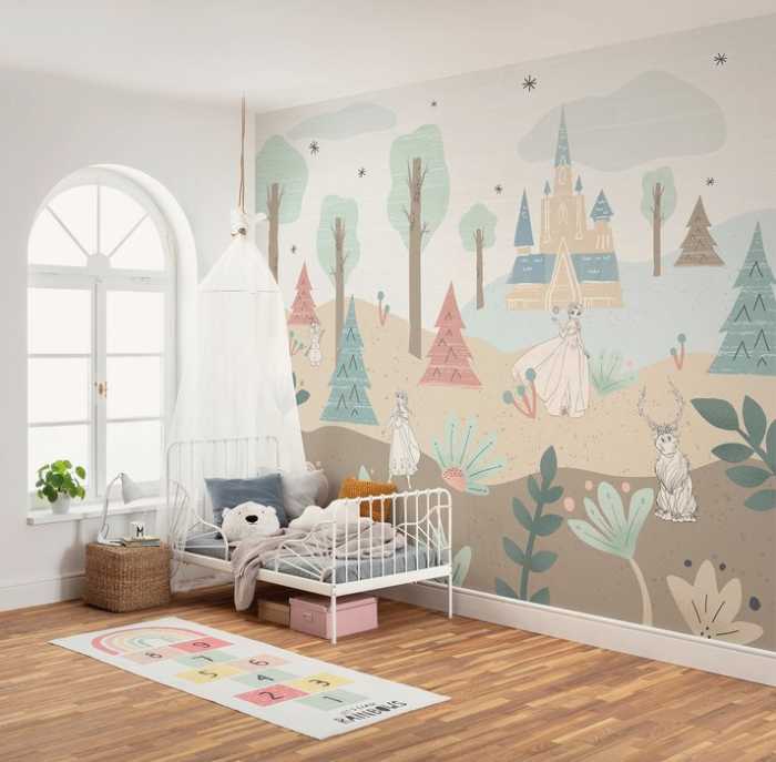 Standard Vlies Disney Frozen Castle Playground