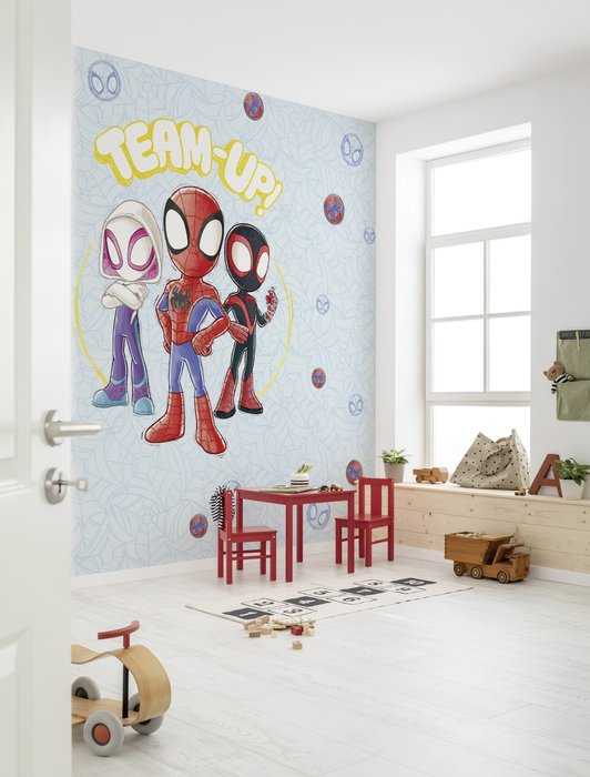 Standard Vlies Marvel Spidey and his Amazing Friends Team Up