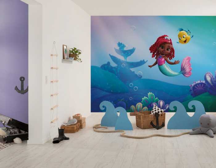 Standard Vlies Disney Ariel  Junior Friends