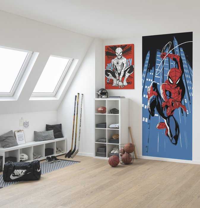 Standard Vlies Spider-Man Rooftop-Rockin