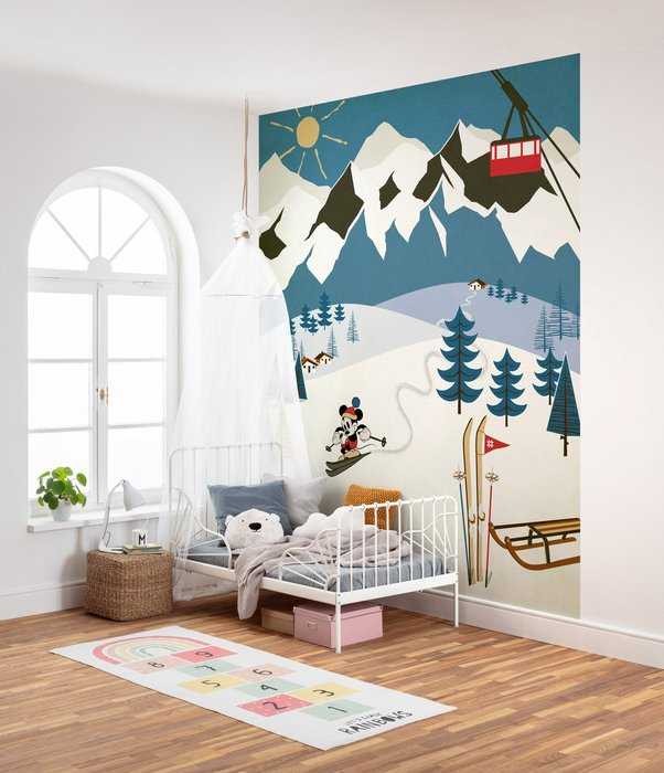 Standard Vlies Mickey Mouse Alpine