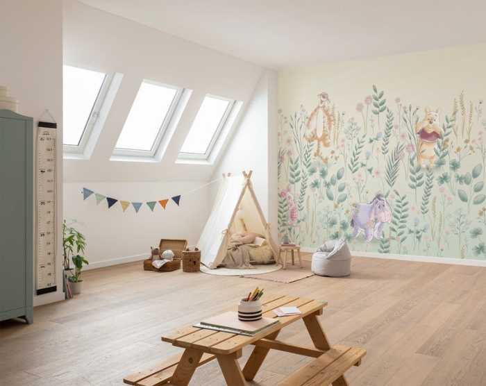 Standard Vlies Winnie the Pooh - Hide and Seek