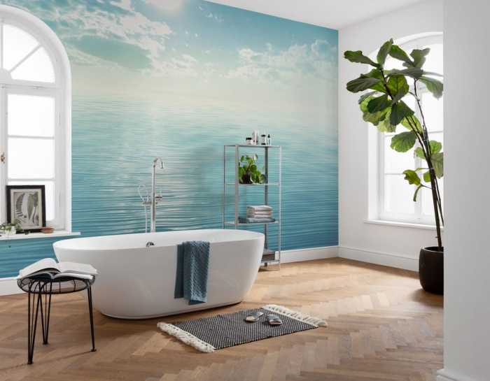 Premium Vlies La Mer Bleue
