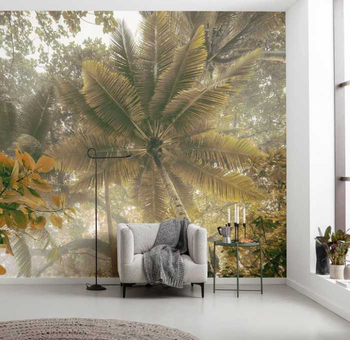 Premium Vlies Palms Panorama