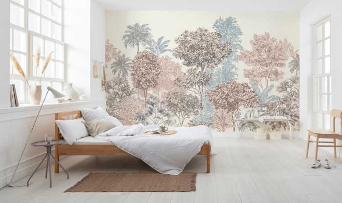 Standard Vlies Painted Trees