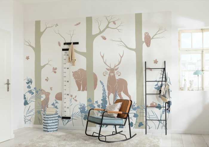 Standard Vlies Forest Animals