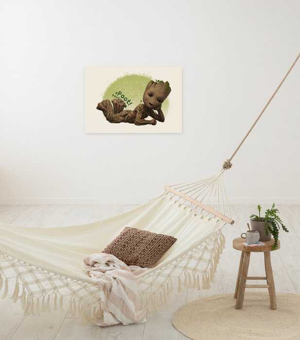 Vlies Bild auf Keilrahmen/ Echtholzrahmen Groot Poot