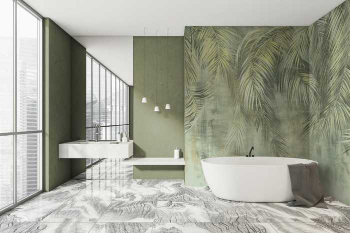 Standard Vlies Palm Fronds