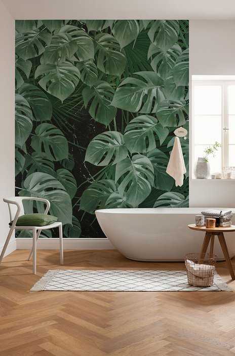 Premium Vlies Monstera on Marble